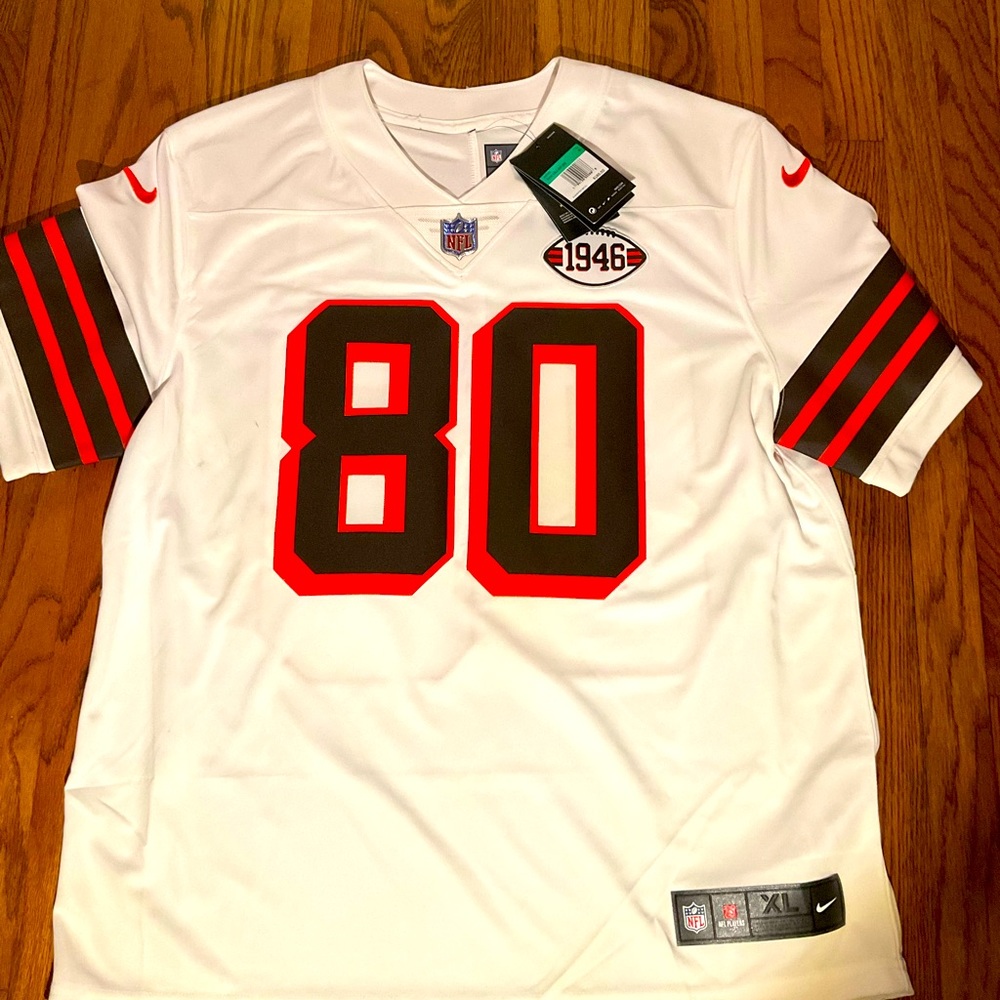 Men's Nike Nfl Cleveland Browns Game Football Jersey 67NMBW2A93F-2LD SizeXL
